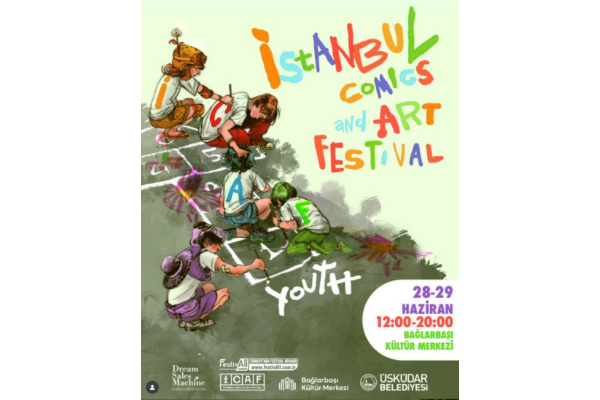 İstanbul Comics and Art Festivaline (ICAF) Davetlisiniz